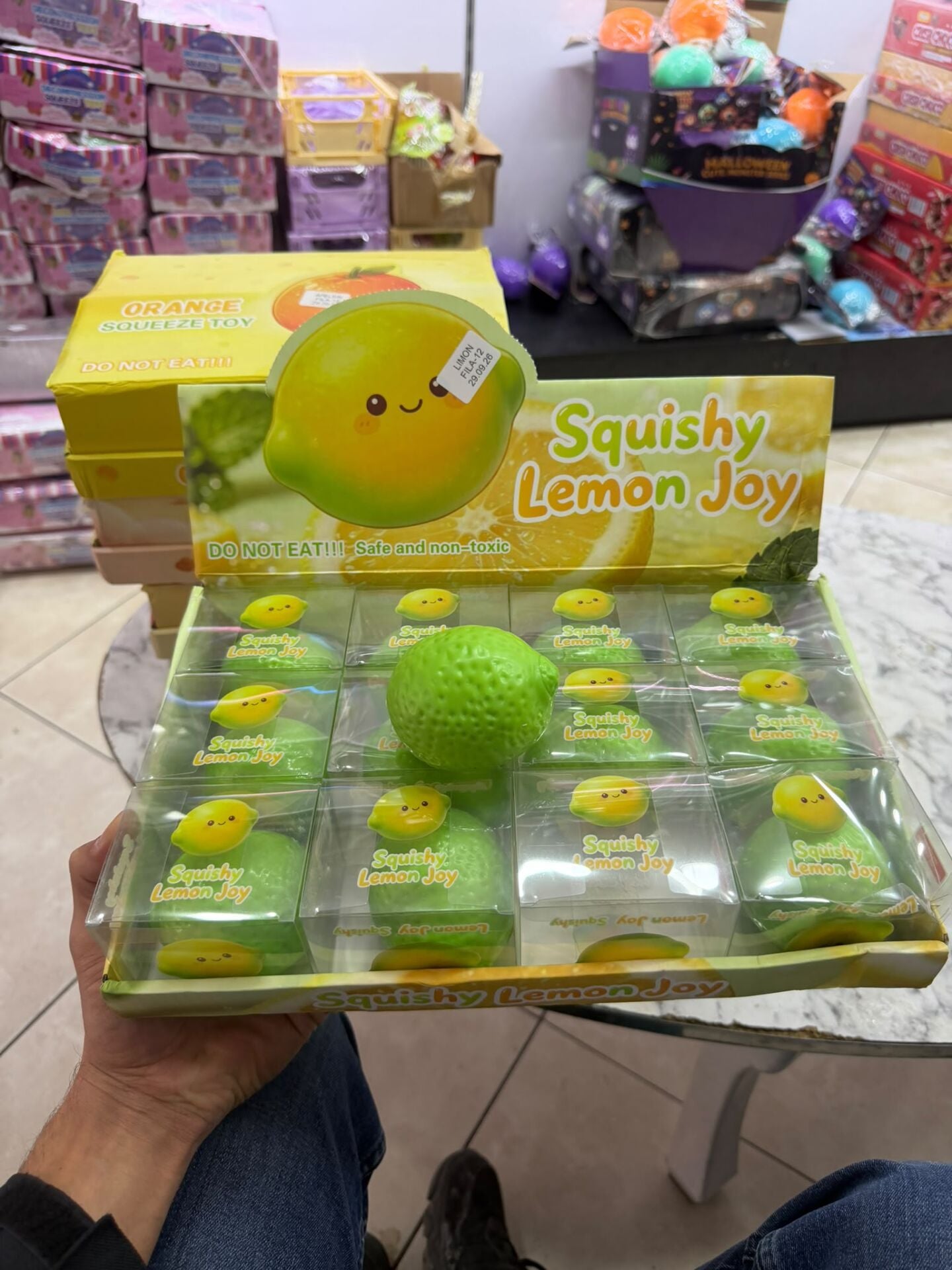 Toptan Squishy Lemon Joy Oyuncak