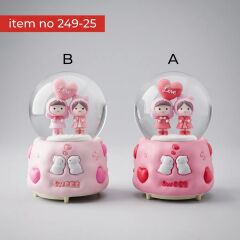 Toptan Love Temalı Kar Küresi