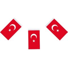 Toptan Mini İpli Ay Yıldız Bayrak