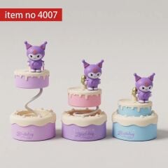 Toptan Happy Birthday Kuromi Figürlü Masa Lambası