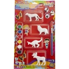 Toptan 3D Hayvan Boyama Seti