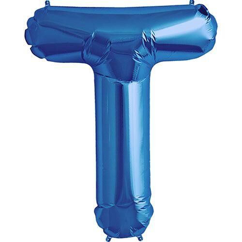 Toptan 16'' Mavi T Folyo Balon