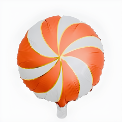 Toptan 18'' kırmızı şeker folyo balon