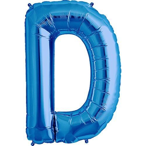 Toptan 16'' Mavi D Folyo Balon