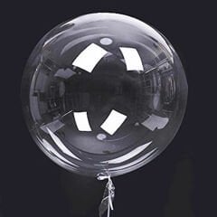 Toptan 18'' şeffaf bobo balon