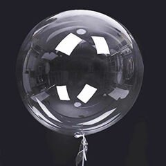 Toptan 18'' şeffaf bobo balon