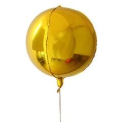 Toptan 55 cm küre gold folyo balon