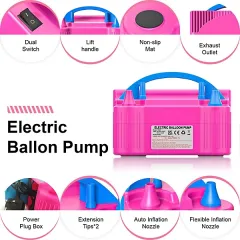 Elektrikli Balon Pompası Çift Çıkışlı