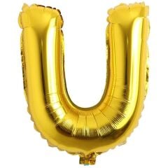 Toptan 16'' Gold U Folyo Balon