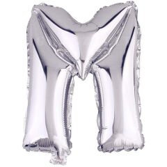 Toptan 16'' Gümüş M Folyo Balon