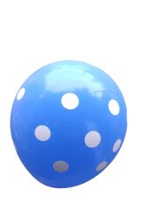 Kalisan Full Baskı Puantiyeli Balon 12 İnç 25 Adetli