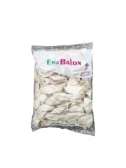 Toptan HBK Metalik Balon Beyaz 12 İnç 100'lü