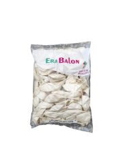 Toptan HBK Metalik Balon Beyaz 12 İnç 100'lü