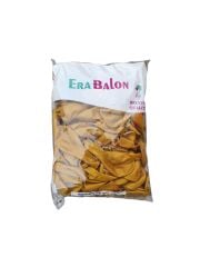 Toptan HBK Metalik Altın Gold Balon 12 İnç 100'lü
