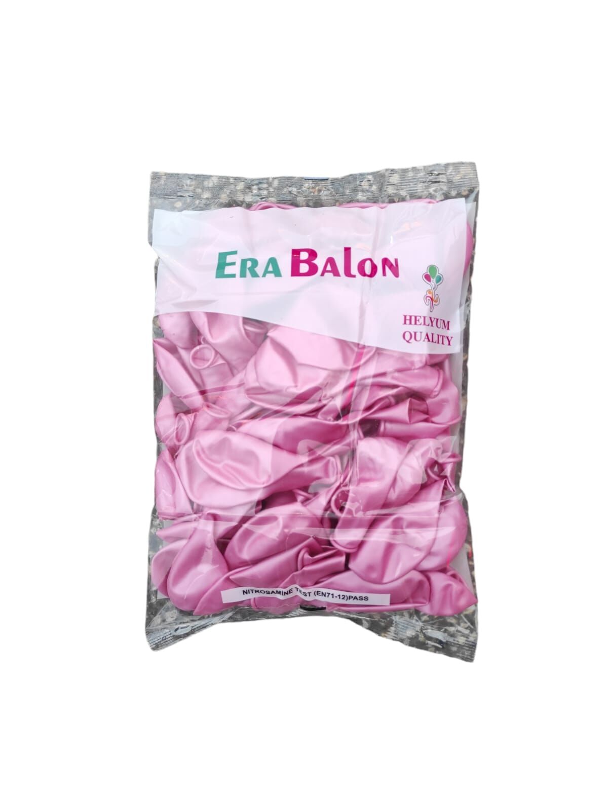 Toptan HBK Metalik Açık Pembe Balon 12 İnç 100'lü