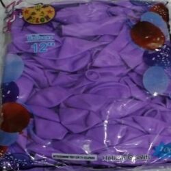 Toptan HBK Balon Pastel Lila A.Violet 100'lü