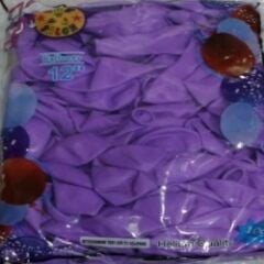 Toptan HBK Balon Pastel Lila A.Violet 100'lü