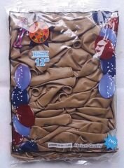 Toptan HBK Balon Pastel Karamel Kahve 12 İnç 100'lü