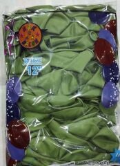 Toptan HBK Balon Pastel Okaliptüs 12 İnç 100'lü