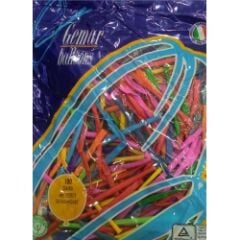 Toptan Sosis Balon Karışık Renkli 100'lü