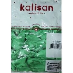 Toptan Kalisan Pastel Mint Yeşil Balon 12 İnç 100'lü