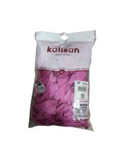 Toptan Kalisan Pastel Şeker Pembe Balon 12 İnç 100'lü