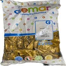 Toptan Gemar Metalik Altın (Gold) Balon 11 İnç 100'lü