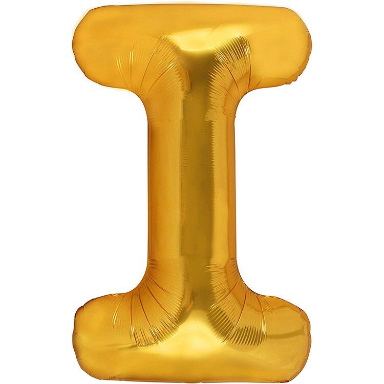 Toptan 34'' Gold I Folyo Balon