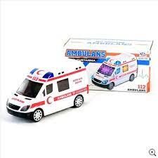Toptan Pilli Işıklı Sesli Ambulans