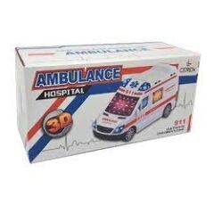 Toptan Pilli Işıklı Sesli Ambulans