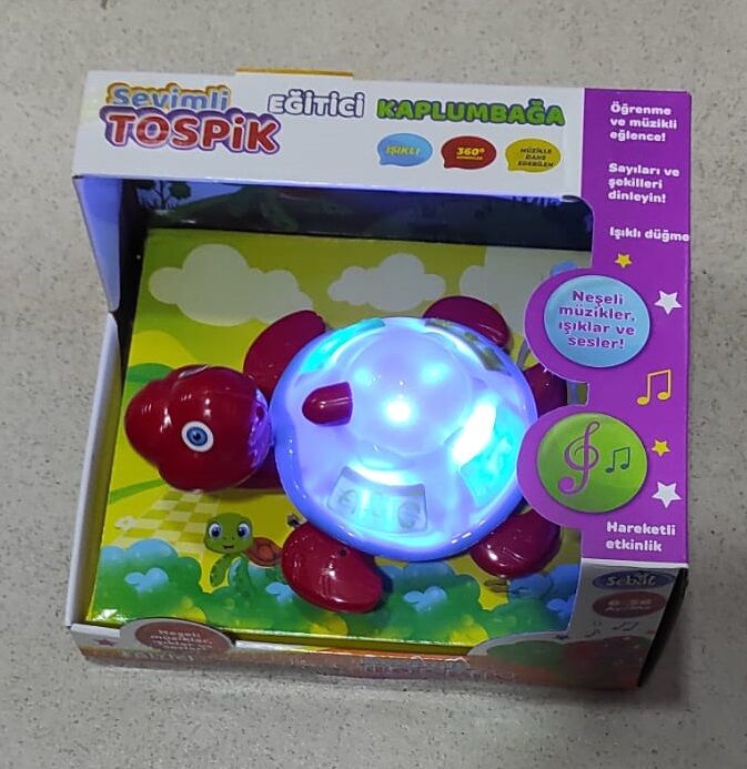 Toptan Işıklı Müzikli Sesli Kaplumbağa