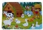Toptan Karton Yapboz Ortaboy 23 cm x 33 cm 24'lü