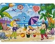 Toptan Karton Puzzle Yapboz Battalboy 24'lü 28 cm x 39 cm